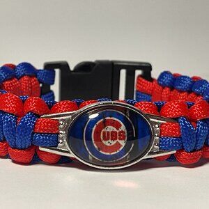 Chicago Cubs MLB Paracord Bracelet NEW
